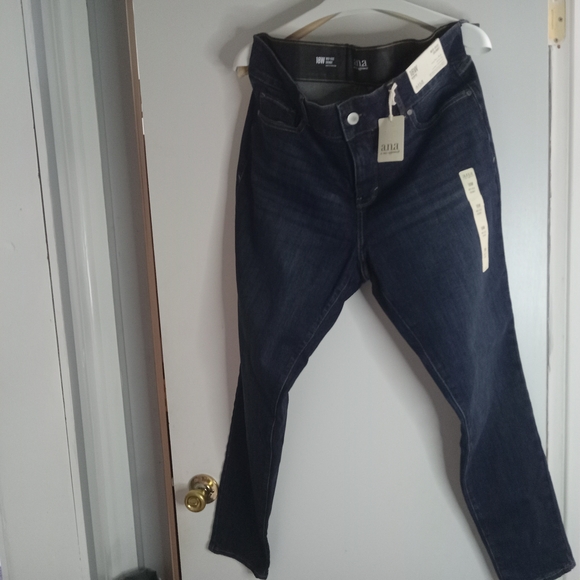 Stretch Waist | a.n.a. Mid-Rise Skinny Jeans | Womens Plus 18W | NWT - Picture 5 of 7